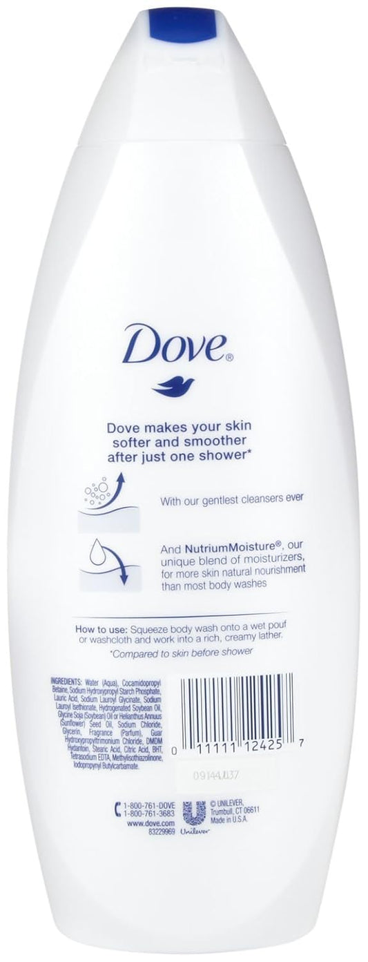 DOVE BODY WASH DEEP MOISTURE (22 OZ)