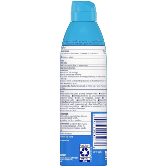 COPPERTONE Complete SPF50 Sunscreen Spray 5.5 OZ