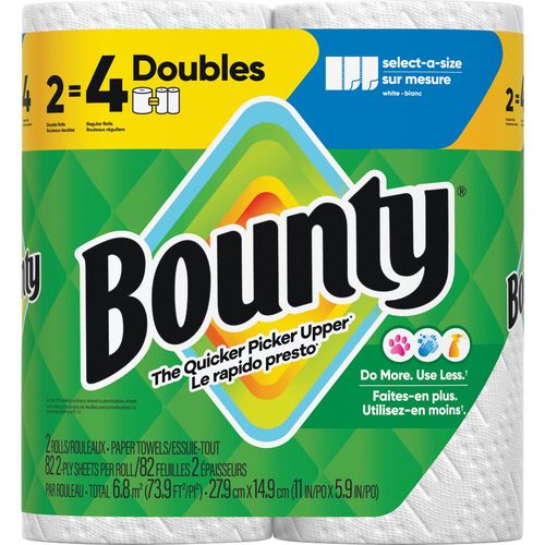 Bounty Paper Towels Select-a-size  2pk Double Rolls