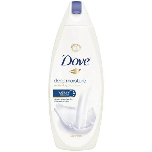 DOVE BODY WASH DEEP MOISTURE (22 OZ)