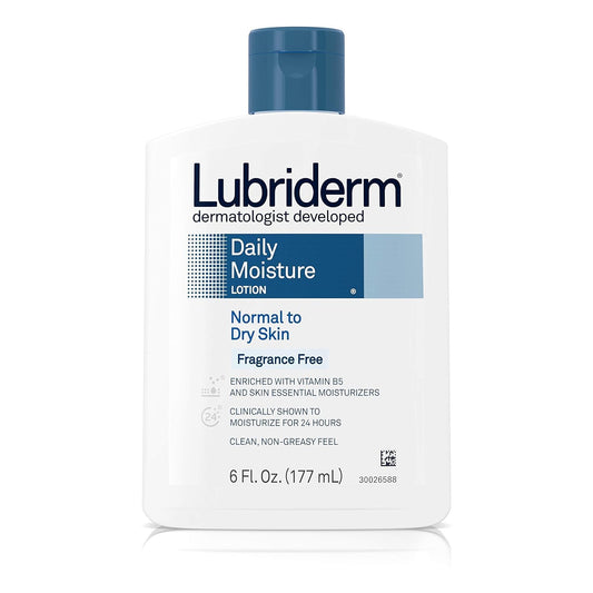Lubriderm Daily Moisture Lotion Fragrance free (6oz)