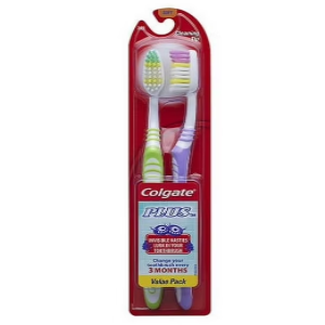 Colgate Plus Toothbrush Soft (2pk)