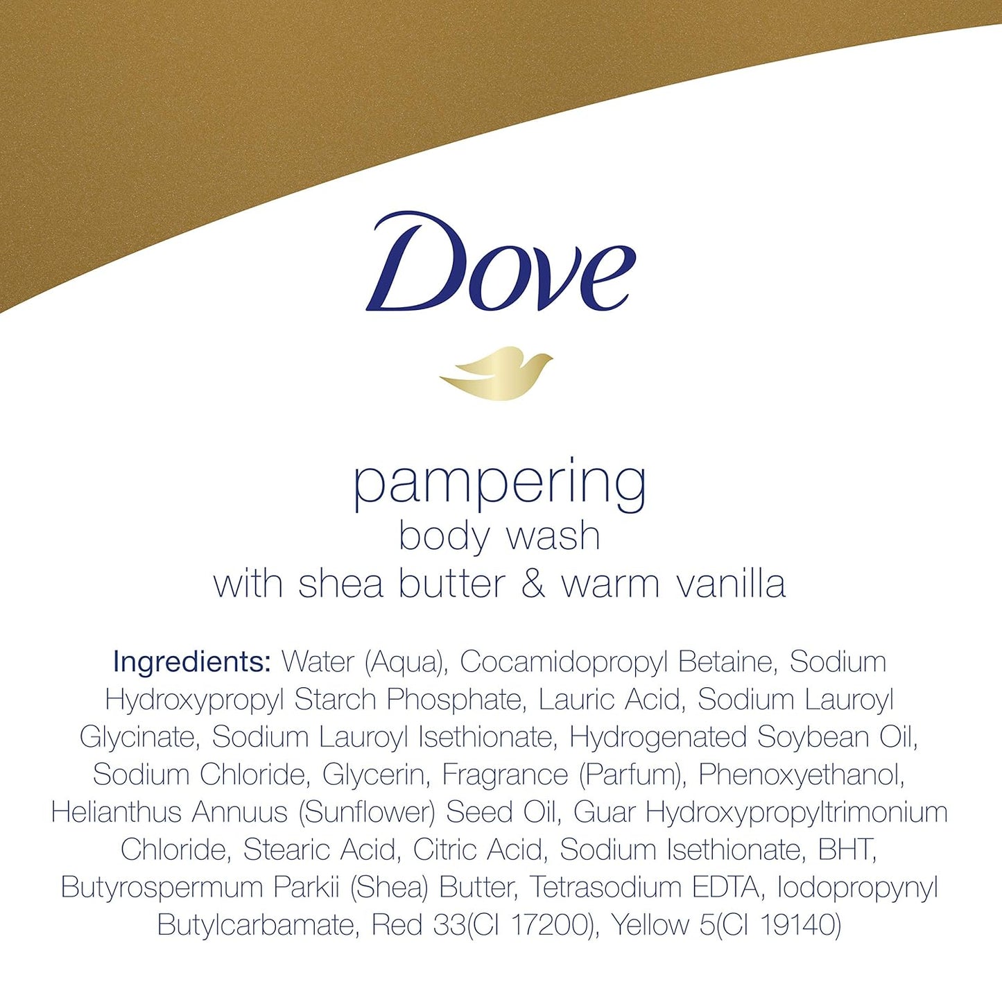 Dove Body Wash Shea Butter & Vanilla (24 OZ)