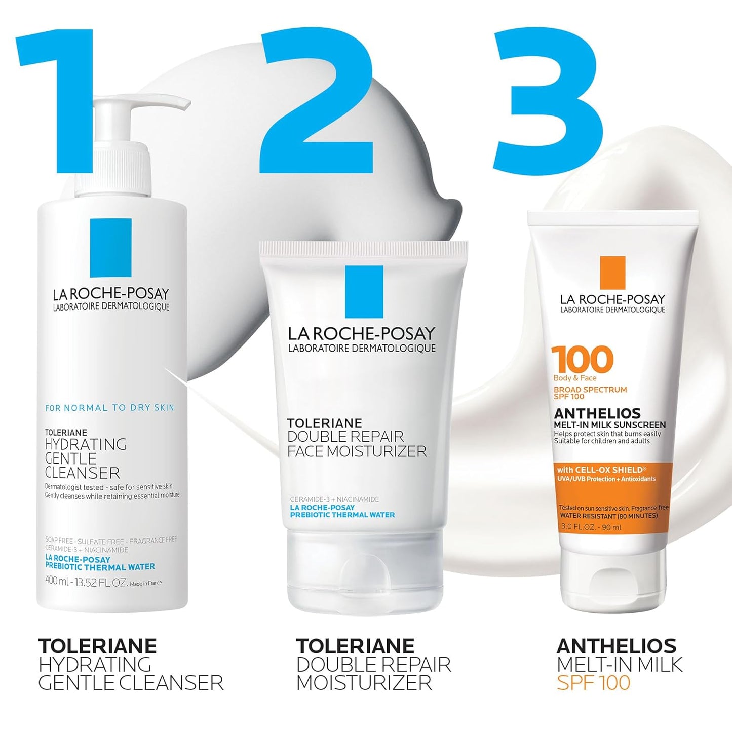 LA ROCHE-POSAY Anthelios Body & Face SPF100 Sunscreen  (3oz)