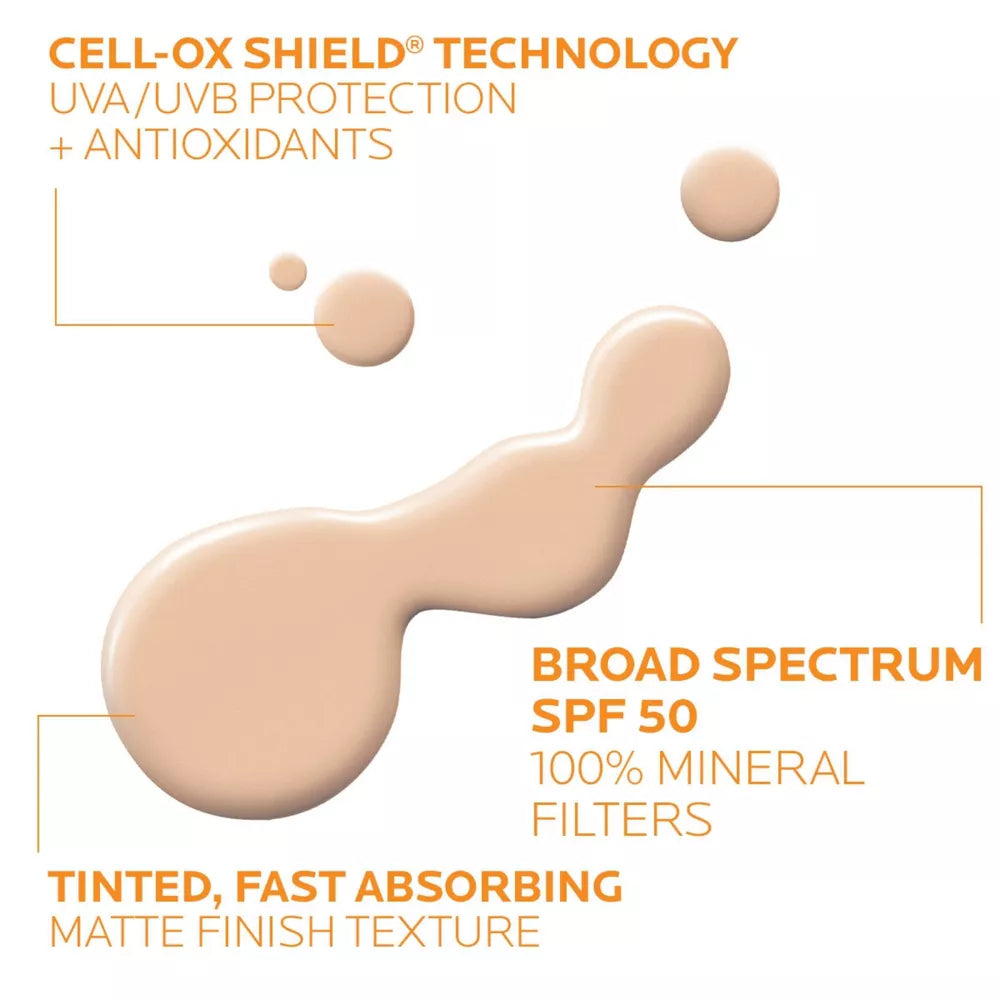 LA ROCHE-POSAY Anthelios Face Tinted SPF50 Sunscreen (1.7oz)